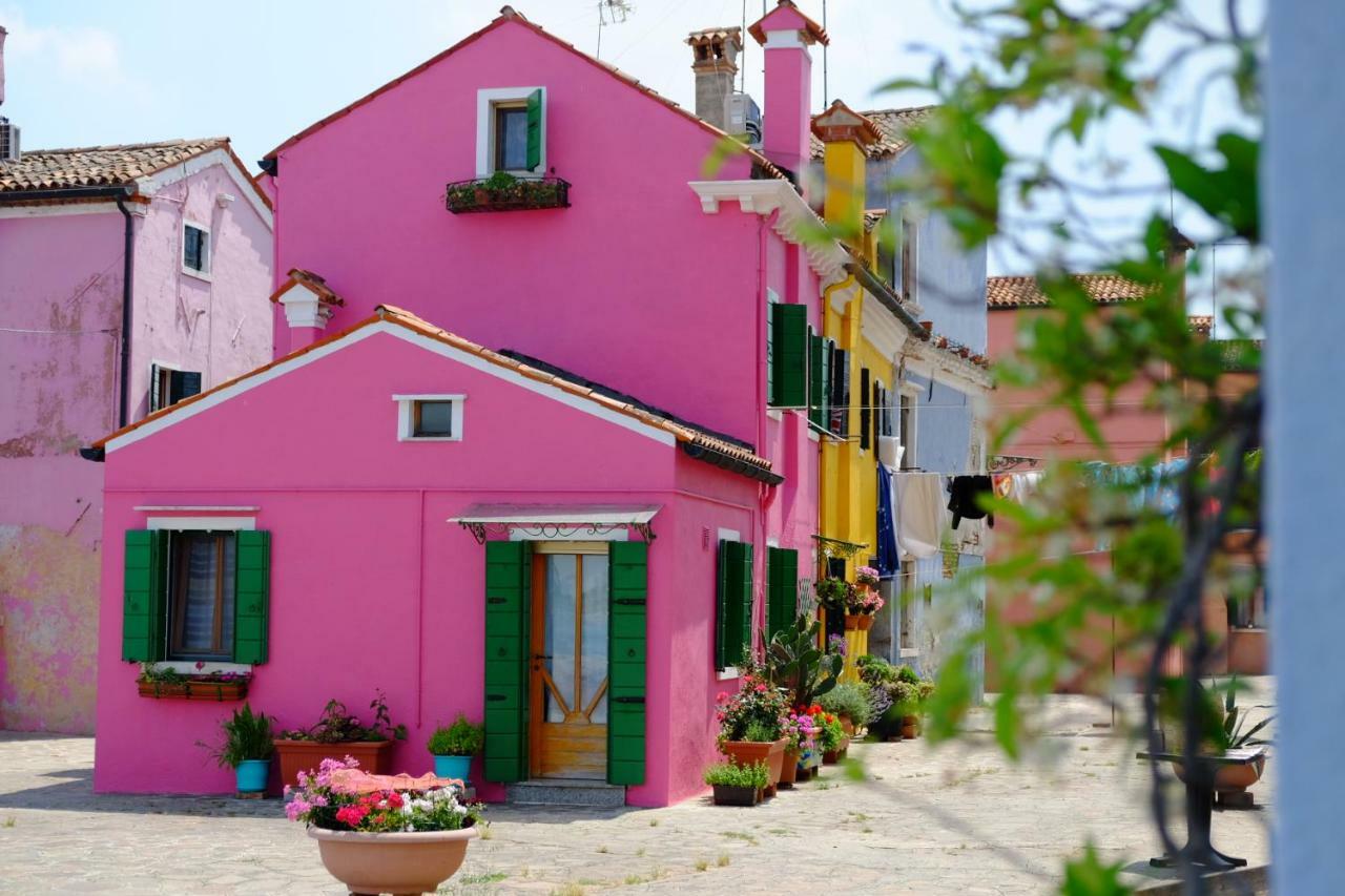 Night Galleria Holiday Home - Bed & Art In Burano - The Pink House 외부 사진